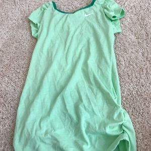 Green Nike top